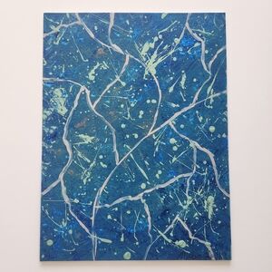 NEW! "Change" original art hand painted acrylic abstract canvas painting